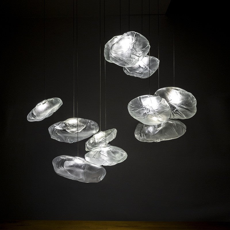 Mod Lux Glass Decorative Chandelier