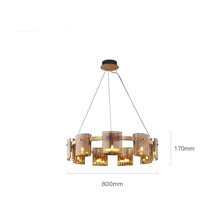 Modern Glass Chandelier