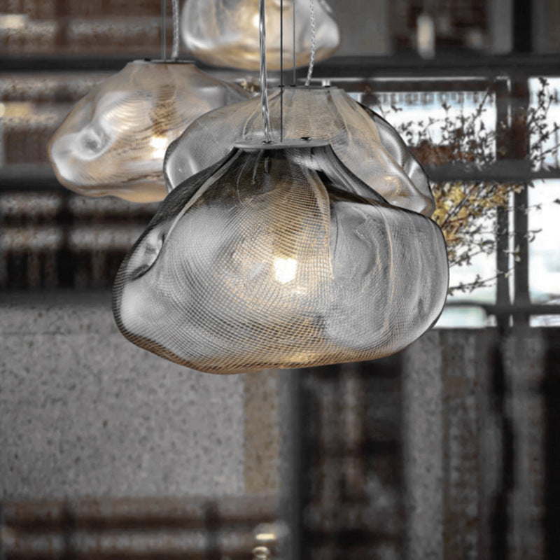 Mod Lux Glass Decorative Chandelier