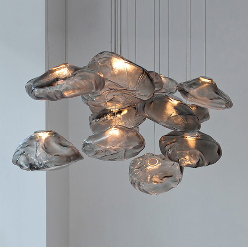 Mod Lux Glass Decorative Chandelier