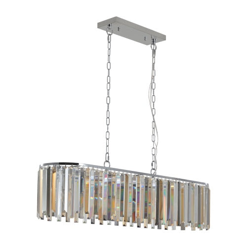 Modern Lux Crystal Chandelier Light Fixture